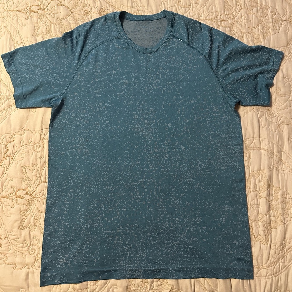 lululemon athletica Teal Short Sleeve Tee